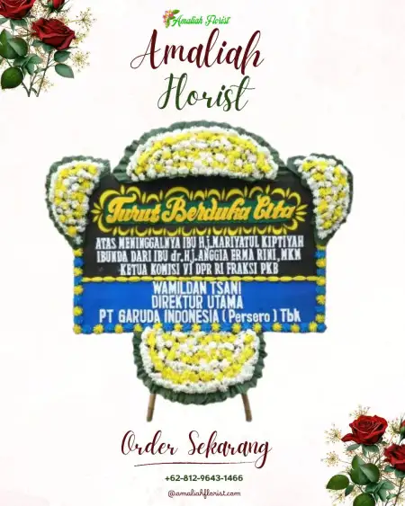 Papan Bunga Duka Dersansari